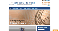 Desktop Screenshot of johnnichlaw.com